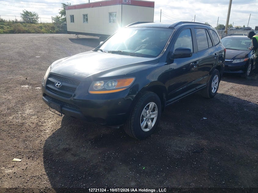 2009 Hyundai Santa Fe, Charity, IAAI, VIN 5NMSG13D69H256391 — photo 2