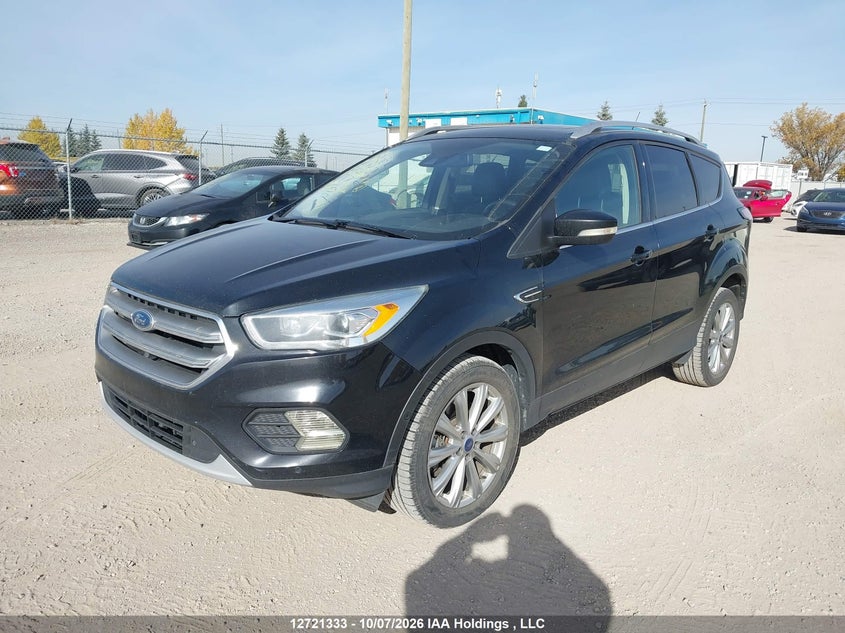 Vin: 1fmcu9j94hud61105, lot: 3128466, ford escape titanium 20172