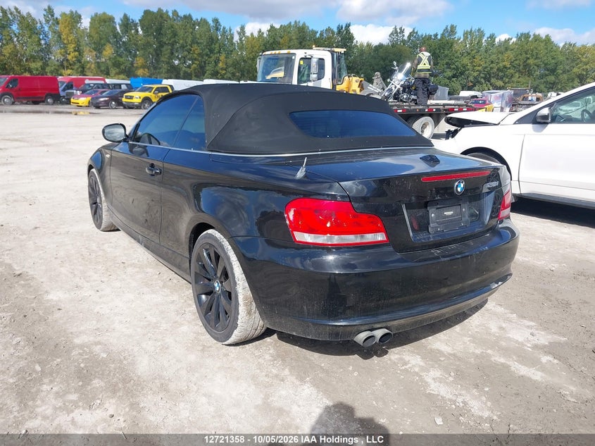Vin: wbaul7c5xdvu09721, lot: 3128491, bmw 128 i 20133