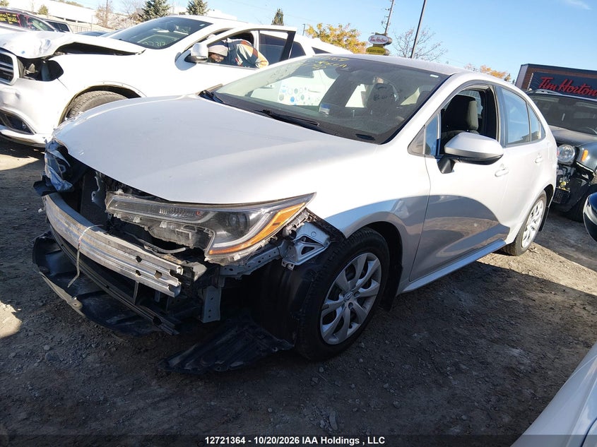 Vin: 5yfbprbe1lp021743, lot: 3128497, toyota corolla le 20202