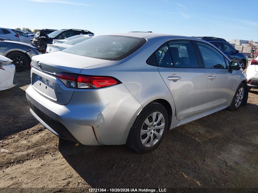 Vin: 5yfbprbe1lp021743, lot: 3128497, toyota corolla le 20204