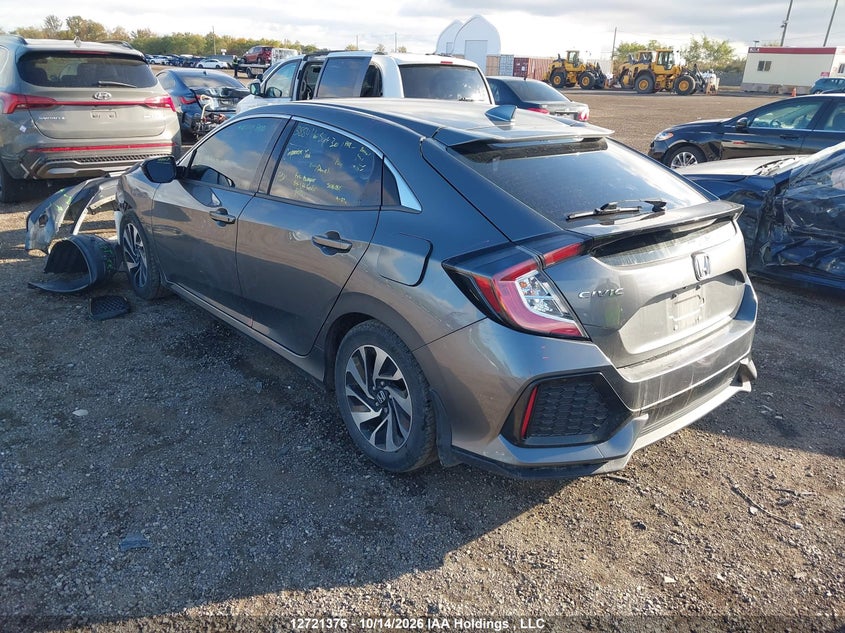 Vin: shhfk7g21hu304180, lot: 3128509, honda civic lx 20173