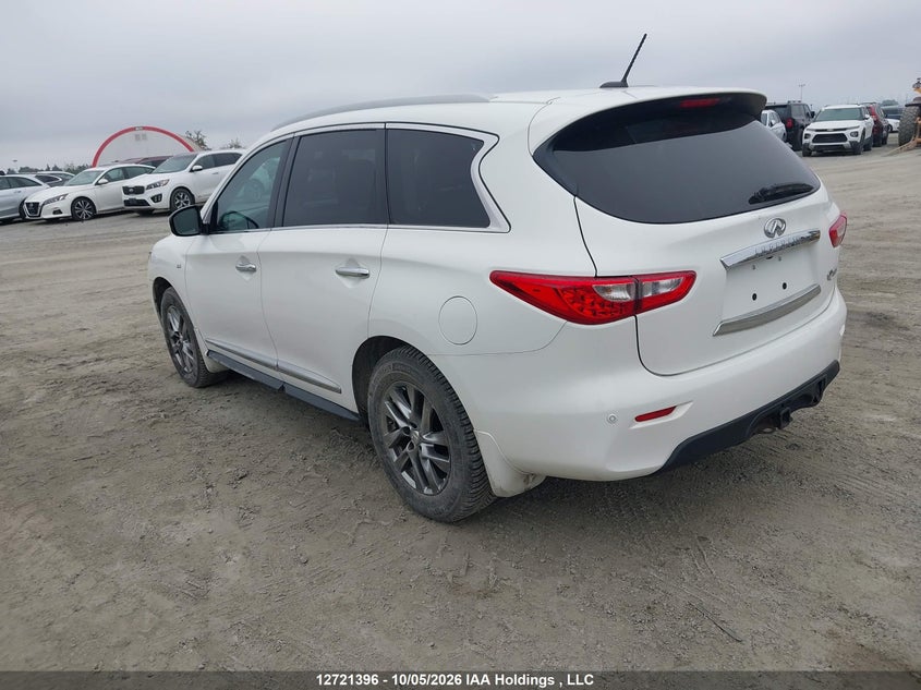 Vin: 5n1al0mm5ec517725, lot: 3128529, infiniti qx60 20143