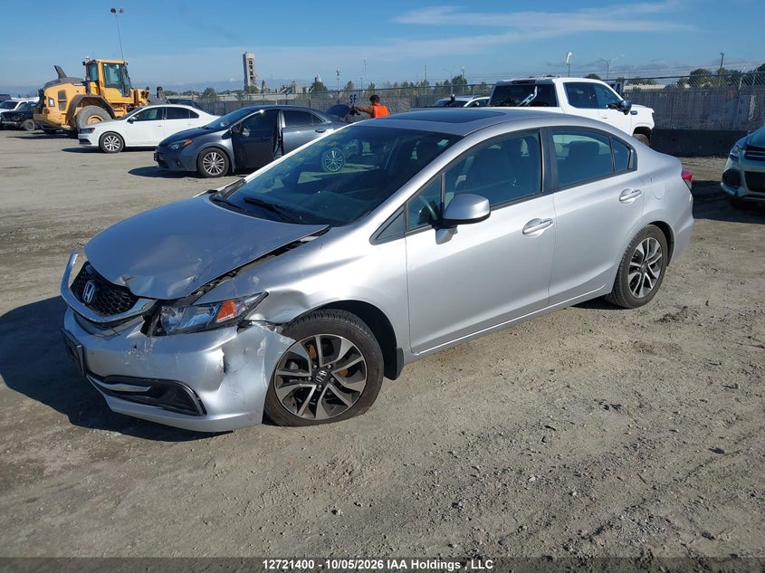 Vin: 2hgfb2f50dh039340, lot: 3128533, honda civic lx 20132
