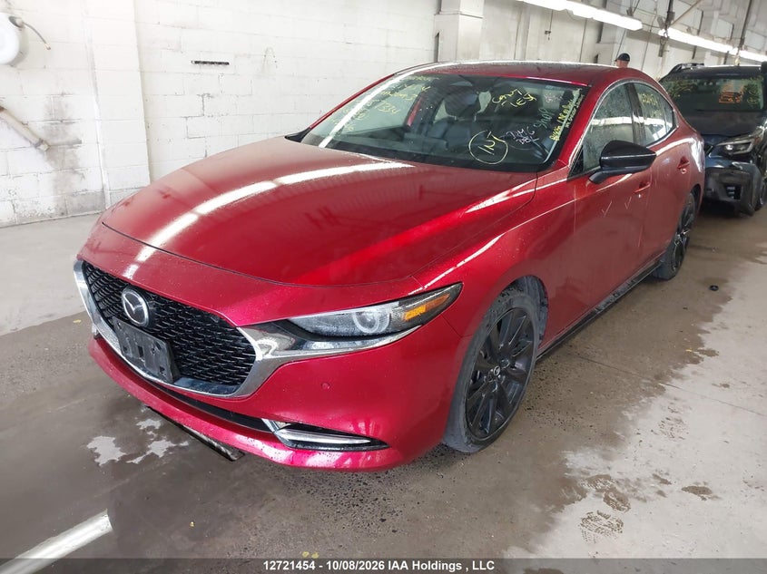 Vin: jm1bpbdy3r1657334, lot: 3128587, mazda 3 gt 20242