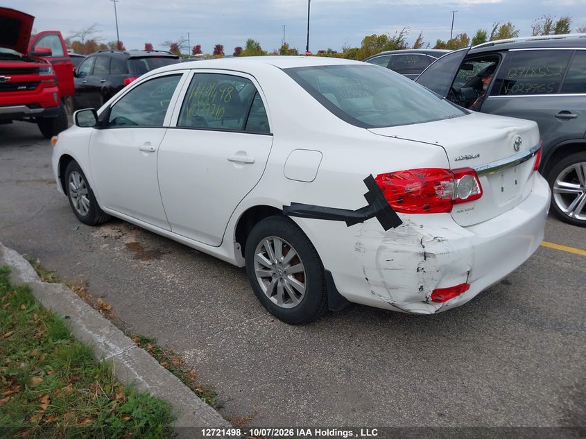 Vin: 2t1bu4ee9dc039710, lot: 3128631, toyota corolla s/le 20133