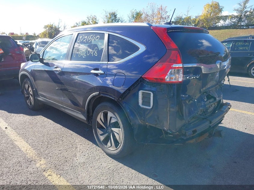 Vin: 5j6rm4h93gl802048, lot: 3128675, honda cr-v touring 20163