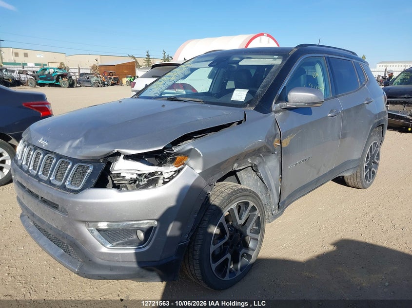 Vin: 3c4njdcb6jt107372, lot: 3128698, jeep compass limited 20182