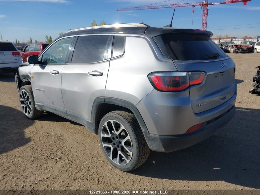 Vin: 3c4njdcb6jt107372, lot: 3128698, jeep compass limited 20183