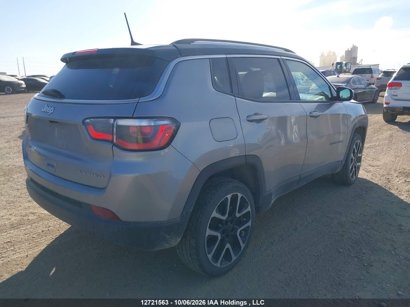 Vin: 3c4njdcb6jt107372, lot: 3128698, jeep compass limited 20184