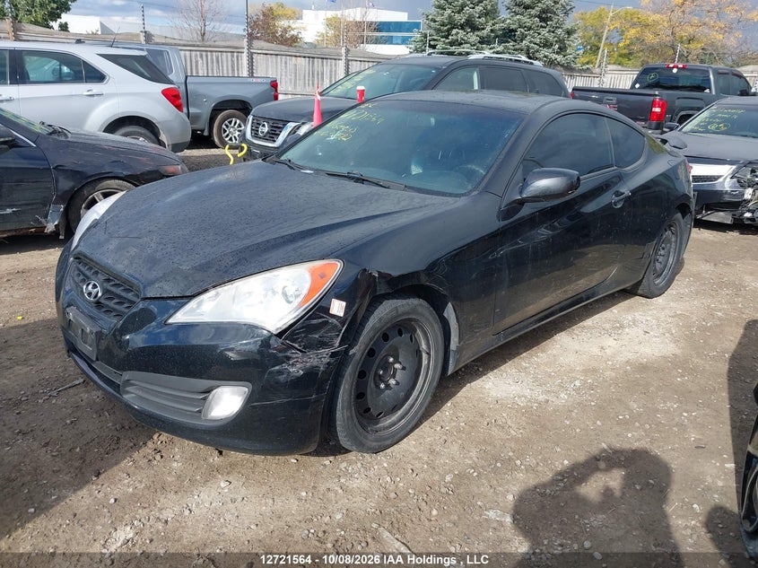 Vin: kmhht6kd4au032582, lot: 3128699, hyundai genesis 2.0t premium 20102