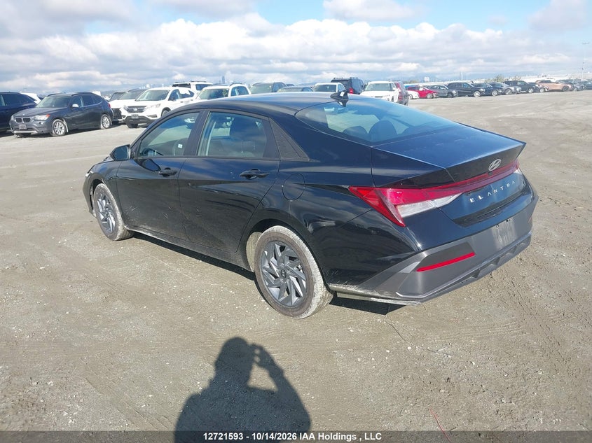 Vin: kmhlm4dg7su025887, lot: 3128728, hyundai elantra sel sport 20253