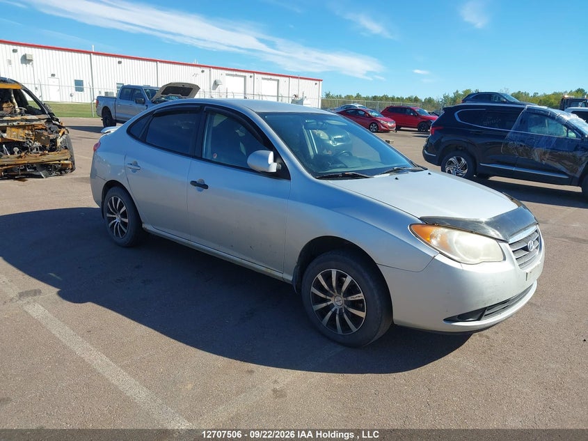 2009 Hyundai Elantra Gl/L, Удар спереди, IAAI, VIN KMHDU45D99U544023