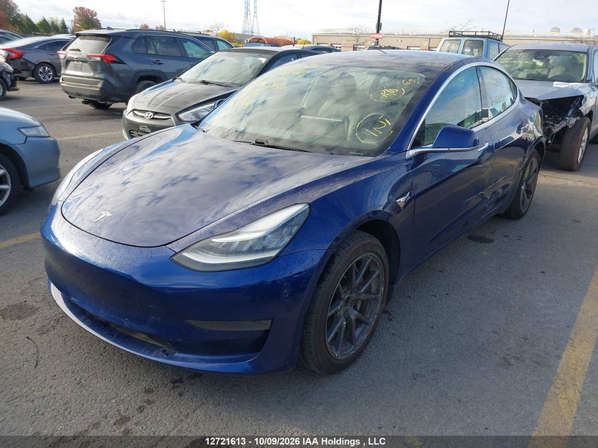 Vin: 5yj3e1ea4lf625450, lot: 3128757, tesla model 3 20202