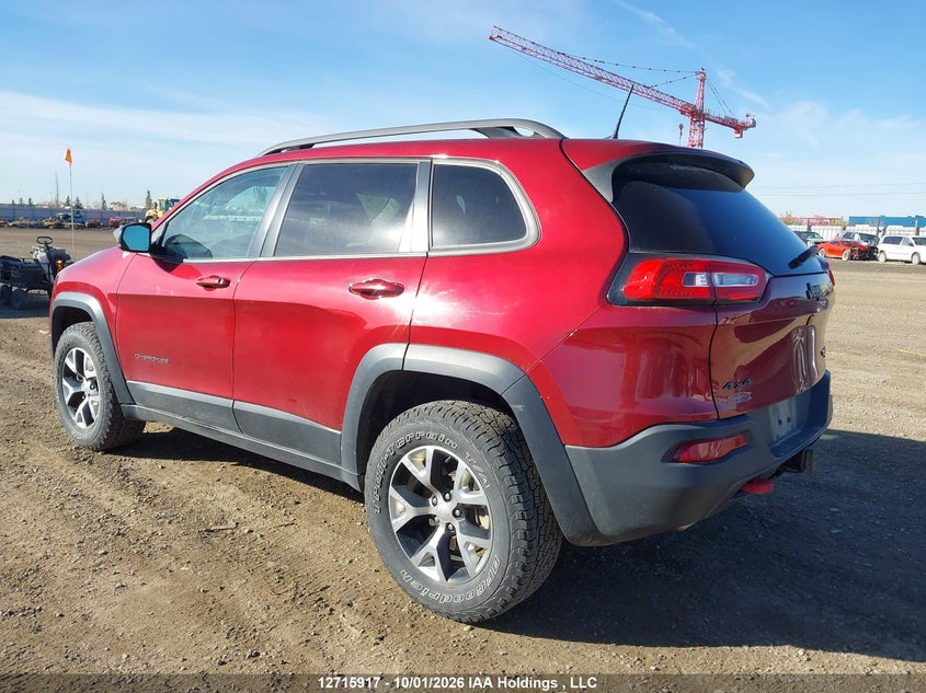Vin: 1c4pjmbsxhd225516, lot: 3128766, jeep cherokee trailhawk 20173