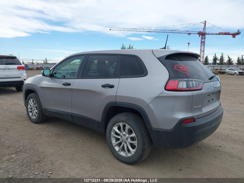Vin: 1c4pjmab6kd460746, lot: 3128776, jeep cherokee sport 20193