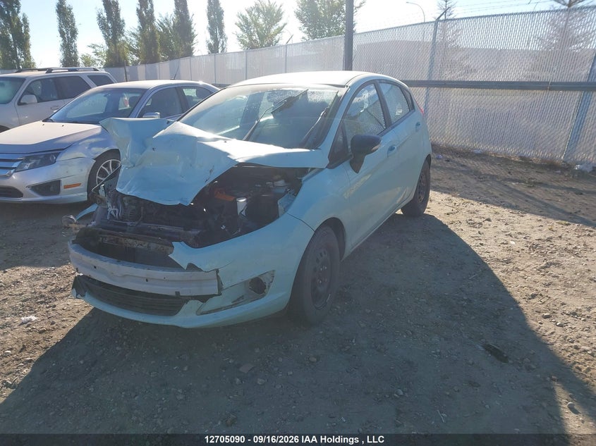 2017 Ford Fiesta Se, Front, IAAI, VIN 3FADP4EJ4HM105547 — photo 2