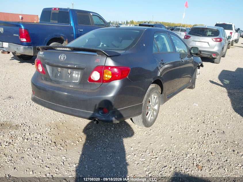 Vin: 2t1bu4ee5ac375110, lot: 3128782, toyota corolla s 20104