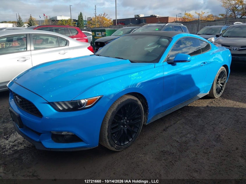 Vin: 1fa6p8am0h5325984, lot: 3128833, ford mustang v6 20172