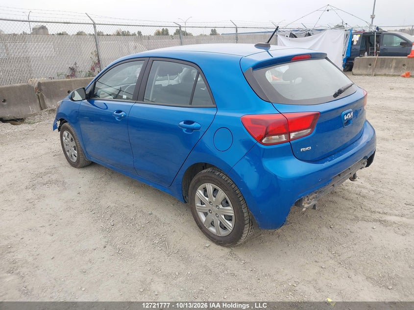 Vin: 3kpa25ad0ne489897, lot: 3128957, kia rio s 20223