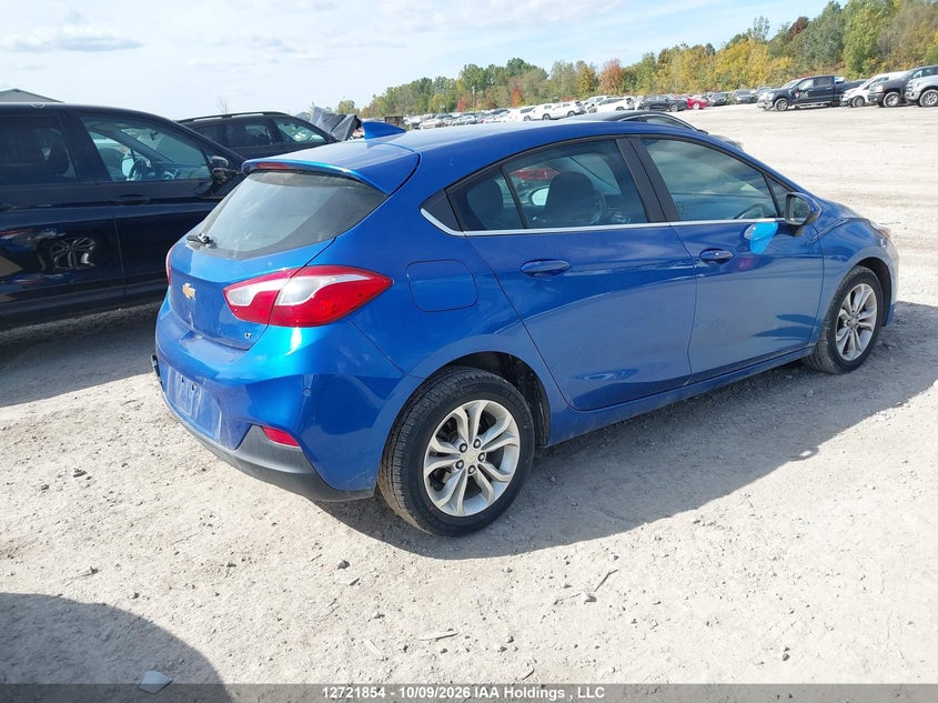 Vin: 3g1be6sm8ks563699, lot: 3129034, chevrolet cruze 20194