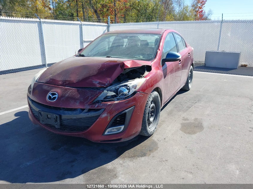 2010 Mazda Mazda3 Gt, Front, IAAI, VIN JM1BL1S52A1128153 — photo 2