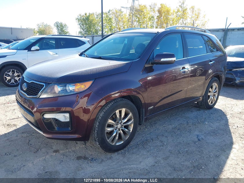 Vin: 5xykwda20dg343082, lot: 3129075, kia sorento sx 20132