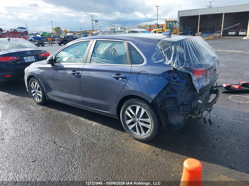 Vin: kmhh35le8ju075128, lot: 3129137, hyundai elantra gt gl 20183