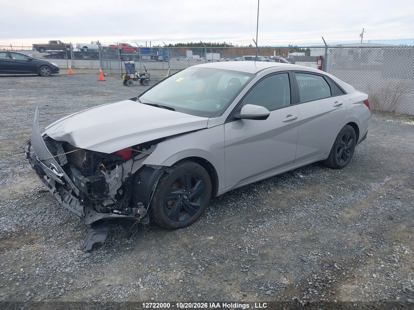 Vin: kmhlm4aj0nu027680, lot: 3129192, hyundai elantra hybrid preferred 20222