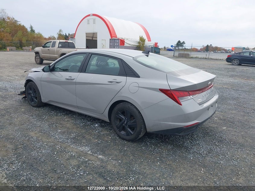 Vin: kmhlm4aj0nu027680, lot: 3129192, hyundai elantra hybrid preferred 20223