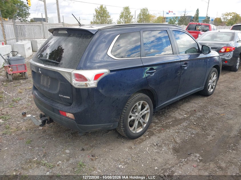 Vin: ja4jz4ax7ez605286, lot: 3129226, mitsubishi outlander gt 20144