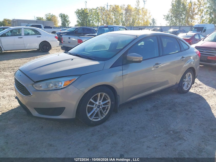 Vin: 1fadp3f22fl272425, lot: 3129230, ford focus se 20152