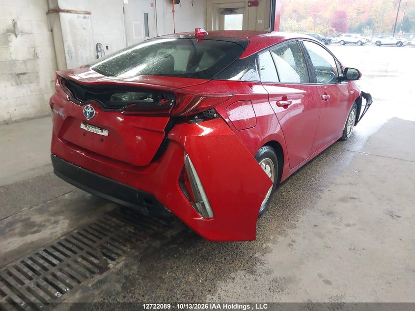 Vin: jtdkarfp0l3152099, lot: 3129286, toyota prius prime le/xle/limited 20204