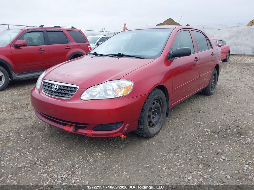 2007 Toyota Corolla Ce/Le/S, Удар сзади, IAAI, VIN 2T1BR32E97C772523 — фото 2
