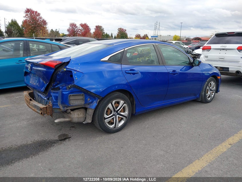 Vin: 2hgfc2f58hh024507, lot: 3129407, honda civic lx 20174