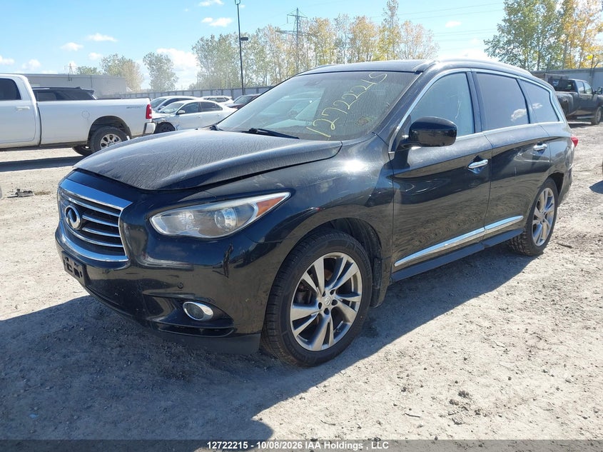 Vin: 5n1al0mm4dc344732, lot: 3129414, infiniti jx35 20132