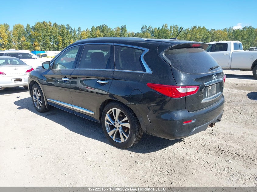 Vin: 5n1al0mm4dc344732, lot: 3129414, infiniti jx35 20133