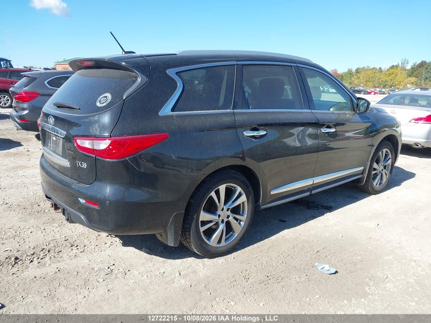 Vin: 5n1al0mm4dc344732, lot: 3129414, infiniti jx35 20134