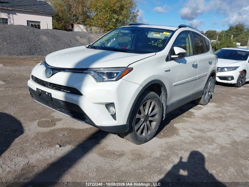 Vin: jtmdjrev8gd019325, lot: 3129439, toyota rav4 hv limited 20162