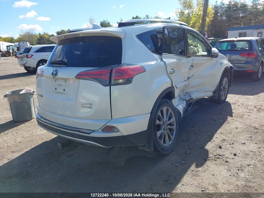Vin: jtmdjrev8gd019325, lot: 3129439, toyota rav4 hv limited 20164