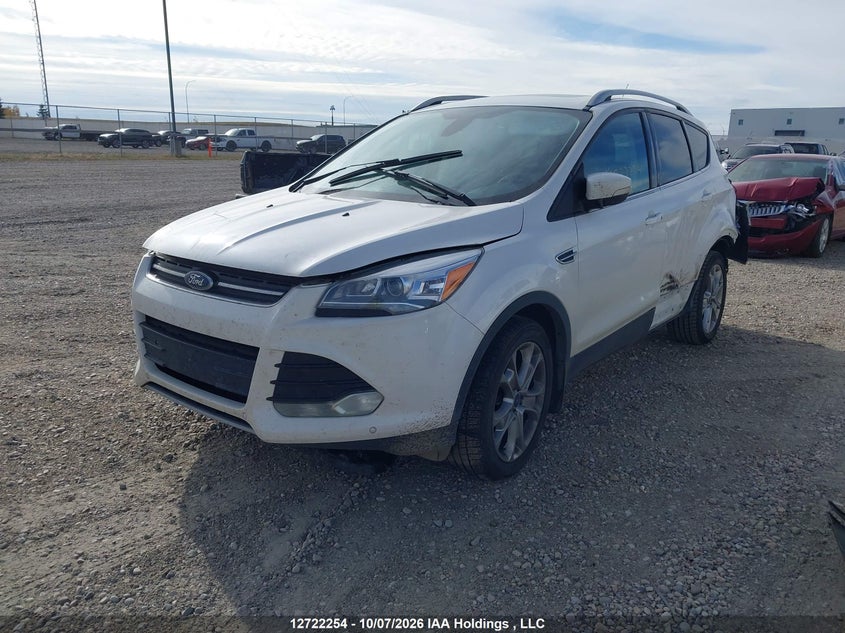 Vin: 1fmcu9j96fua54855, lot: 3129453, ford escape titanium 20152