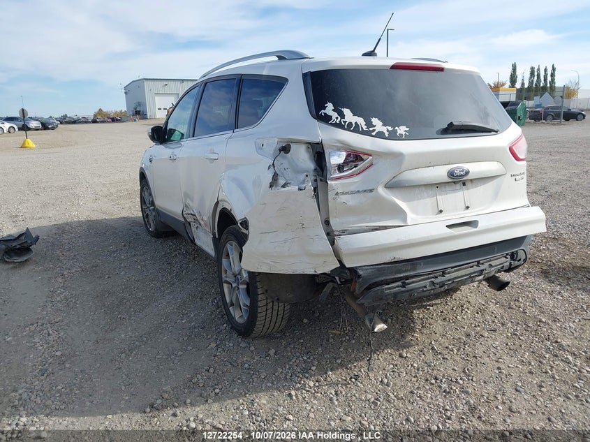 Vin: 1fmcu9j96fua54855, lot: 3129453, ford escape titanium 20153