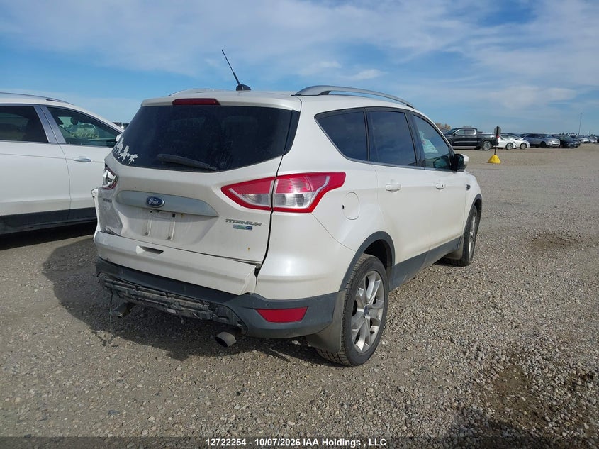 Vin: 1fmcu9j96fua54855, lot: 3129453, ford escape titanium 20154