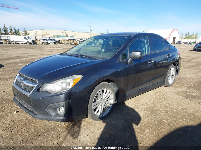 Vin: jf1gjah63ch010768, lot: 3129504, subaru impreza 2.0i limited package 20122