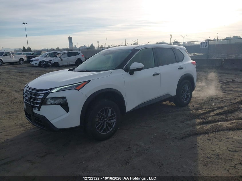 Vin: jn8bt3abxsw417955, lot: 3129524, nissan rogue s 20252