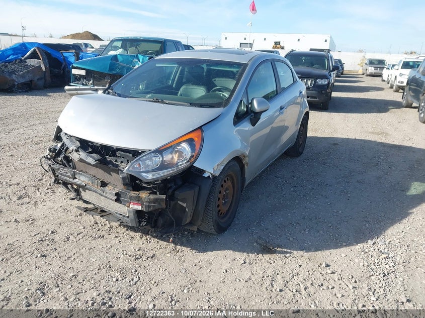 2013 Kia Rio Ex/Sx, Front, IAAI, VIN KNADN5A31D6894129 — photo 2