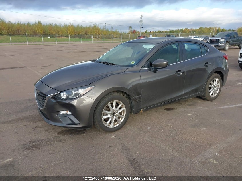 2014 Mazda Mazda3 Gs-Sky, Front, IAAI, VIN 3MZBM1V72EM105469 — photo 2