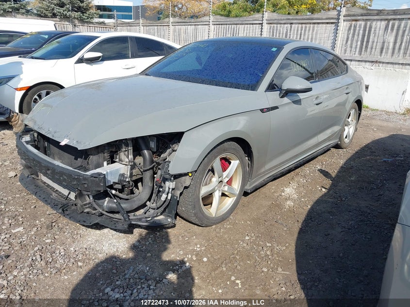 Vin: waub4cf55na038601, lot: 3129685, audi s5 sportback technik 20222