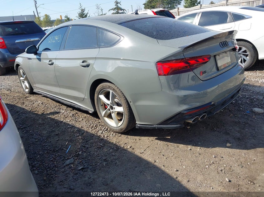 Vin: waub4cf55na038601, lot: 3129685, audi s5 sportback technik 20223
