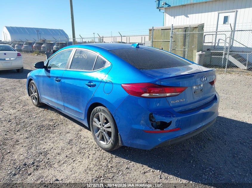 Vin: kmhd84lf0ju638529, lot: 3129733, hyundai elantra sel/value/limited 20183